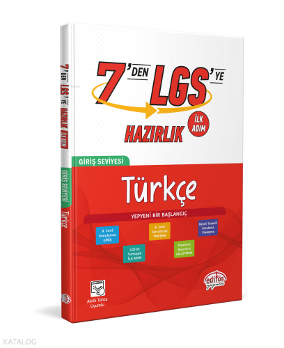 7'den LGS'ye Hazırlık Türkçe