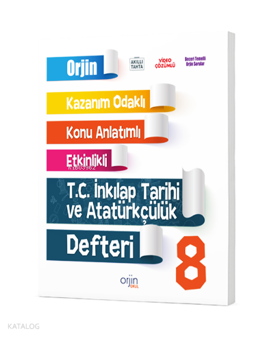 8 İnkılap Tarihi Ve Atatürkçülük Defteri