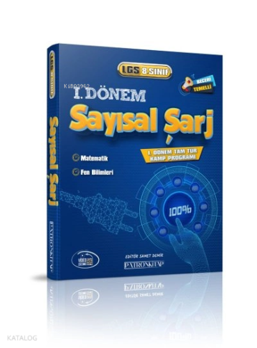 8. Sınıf 1. Dönem Sayısal Şarj