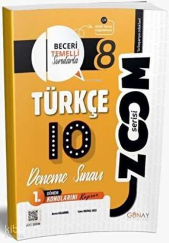 8. Sınıf 10'lu Türkçe Denemeleri (1. Dönem)