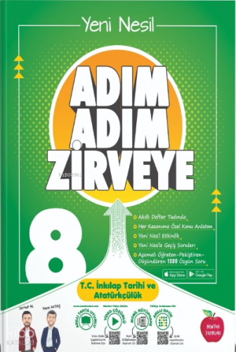 Newton Yayınları Adım Adım Zirveye 8. Sınıf T.C. İnkılap Tarihi Ve Atatürkçülük (Defter Tadında)