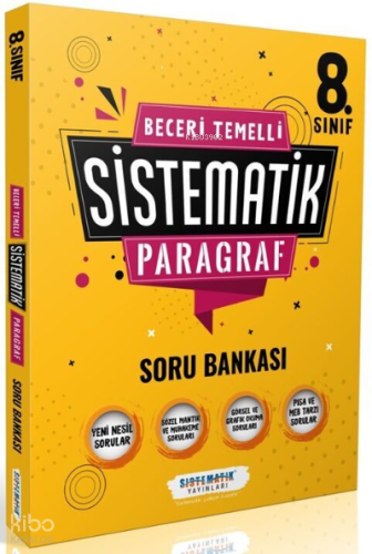 8.Sınıf Beceri Temelli Sistematik Paragraf Soru Bankası Sistematik Yayınları