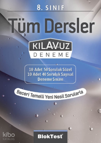 8.Sınıf Bloktest Tüm Dersler Kılavuz Deneme