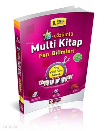 8. Sınıf E-Çözümlü Multi Kitap Fen Bilimleri