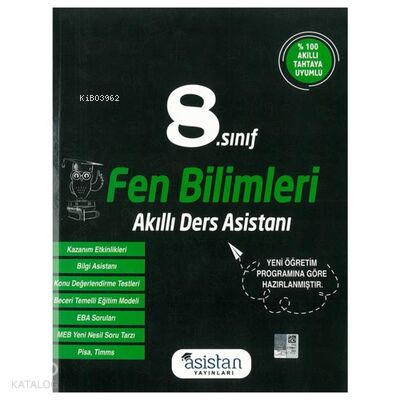 8.Sınıf Fen Bilgisi Akıllı Ders Asistanı
