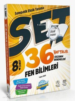 8. Sınıf Fen Bilimleri 36 Haftalık Kazanım Denemeleri