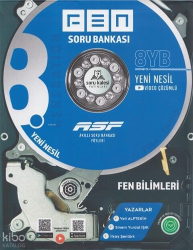 8. Sınıf Fen Bilimleri Akıllı Soru Bankası Föyleri Soru Kalesi Yayınları