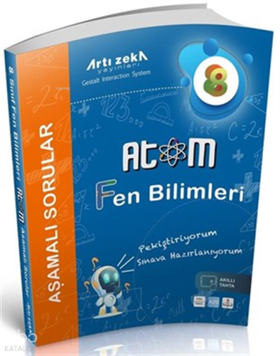 8. Sınıf Fen Bilimleri Aşamalı Soru Bankası (Büyük Boy)