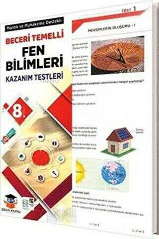 8. Sınıf Fen Bilimleri Beceri Temelli Kazanım Testleri - Kitapiks.com