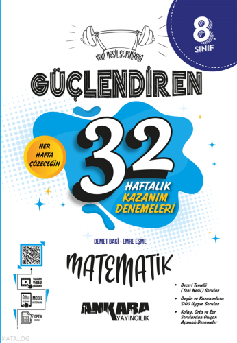 Ankara Yayınları 8.Sınıf Güçlendiren Matematik