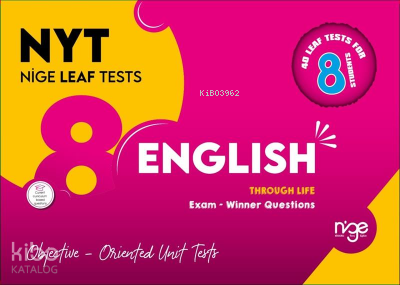 8.Sınıf İngilizce Nyt Nige Yaprak Test -40 Yaprak