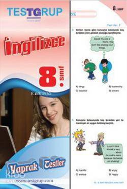 8. Sınıf| İngilizce; Yaprak Testler