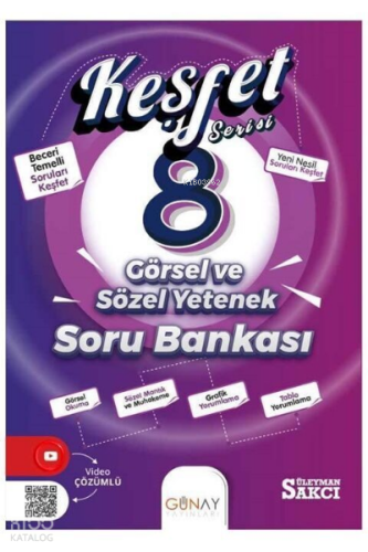 8. Sınıf Keşfet Görsel Ve Sözel Yetenek Soru Bankası