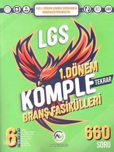 8. Sınıf LGS 1. Dönem Komple Branş Fasikülleri