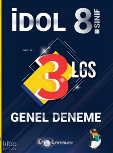 8. Sınıf LGS 3'lü Genel Deneme İdol Yayınları