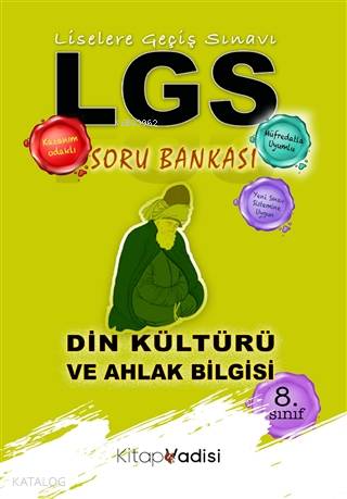 8. Sınıf LGS Din Kültürü ve Ahlak Bilgisi Soru Bankası - Kitapiks.com