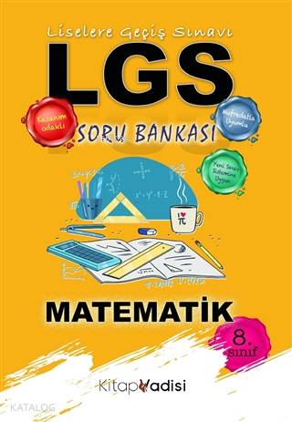 8. Sınıf LGS Matematik Soru Bankası - Kitapiks.com