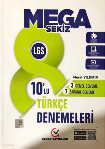 8. Sınıf LGS MEGA Türkçe 10 lu Denemeleri