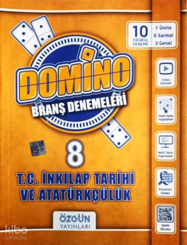 8. Sınıf LGS T.C. İnkılap Tarihi ve Atatürkçülük Domino Branş Denemeleri
