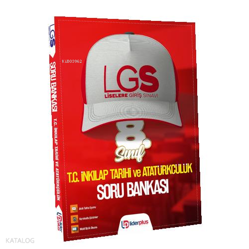 8.Sınıf LGS T.C İnkilap Tarihi ve Atatürkçülük Soru Bankası Lider Plus Yayınları