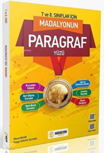 8.Sınıf	Madalyonun 7 Ve 8 Paragraf - Mantık Yüzü