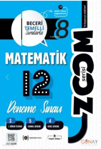 8. Sınıf Matematik 12'li Branş Denemeleri