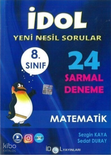 8. Sınıf Matematik 24 Sarmal Yeni Nesil Deneme İdol Yayınları