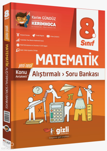 8.Sınıf Matematik Alıştırmalı Soru Bankası
