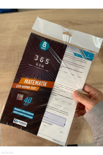 8.Sınıf Matematik Çek Kopar Yaprak Test (Yeni)