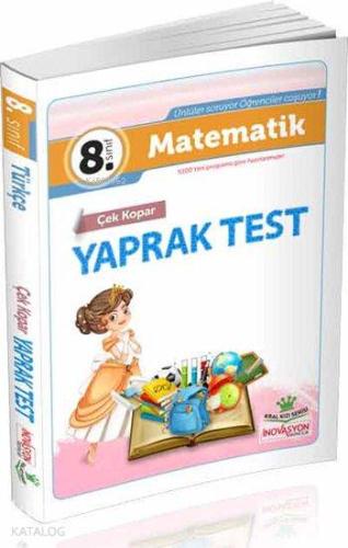 8. Sınıf Matematik Çek Kopar Yaprak Test