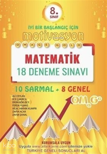 8. Sınıf Matematik Gold 18 Deneme