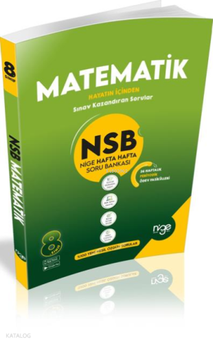 8.Sınıf Matematik Nsb Nige Hafta Hafta Soru Bankası
