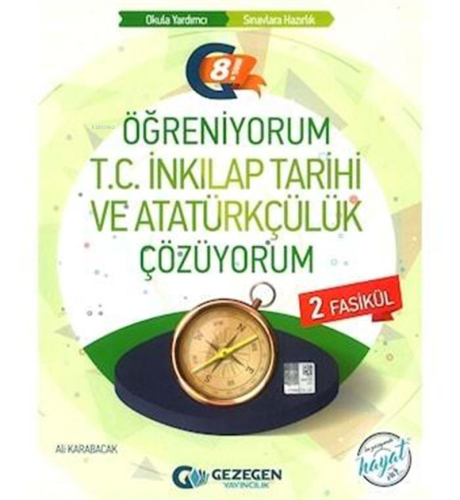 8.Sınıf Öğreniyorum T.C İnkılap Tarihi Ve Atatürkçülük Çözüyorum 2 Fasikül Gezegen Yayıncılık