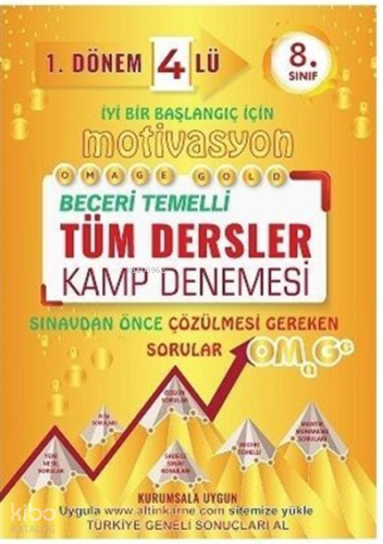 8. Sınıf Omage Motivasyon Tüm Dersler 4 Lü Kamp Denemesi