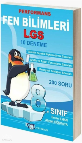 8. Sınıf Performans Fen Bilimleri LGS 10 Deneme İdol Yayınları