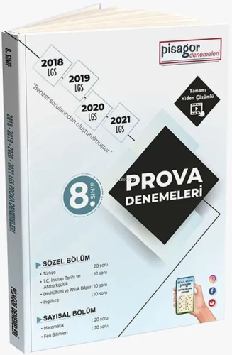 8. Sınıf Pisagor Pravo Denemeleri - Kitapiks.com