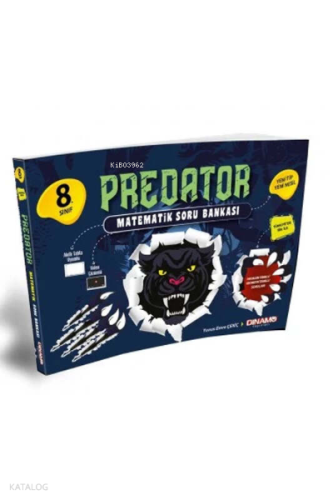 8. Sınıf Predator Matematik Soru Bankası 2024