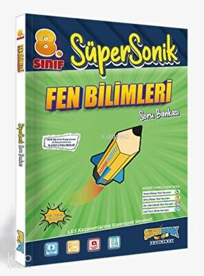8. Sınıf Süpersonik Fen Bilimleri Soru Bankası