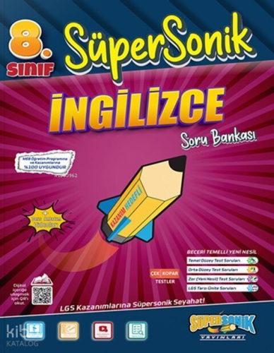 8. Sınıf Süpersonik İngilizce Soru Bankası