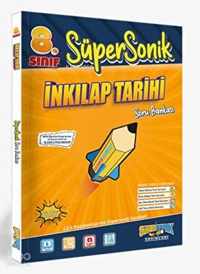 8. Sınıf Süpersonik T.C. İnkılap Tarihi ve Atatürkçülük Soru Bankası