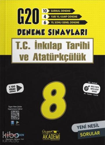 8. Sınıf - T.C. İNKILAP TARİHİ VE ATATÜRKÇÜLÜK - 20 li Deneme Sınavı