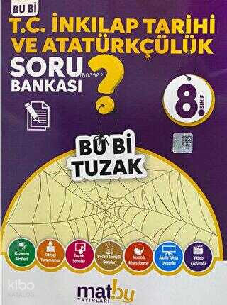8.Sınıf T.C.İnkılap Tarihi Ve Atatürkçülük Bu Bi Tuzak Soru Bankası