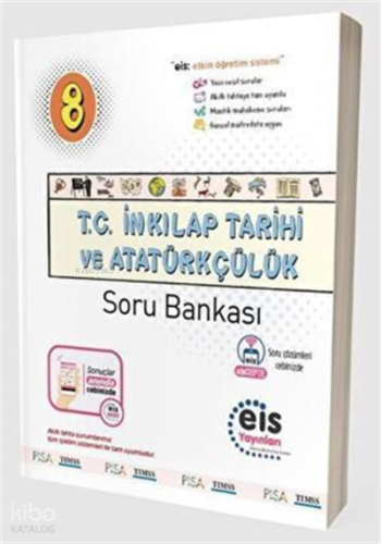 8. Sınıf T.C. İnkılap Tarihi ve Atatürkçülük Soru Bankası EİS Yayınları