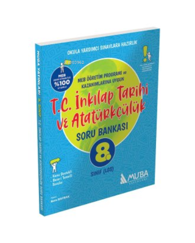 8.Sınıf T.C. İnkılap Tarihi ve Atatürkçülük Soru Bankası - Kitapiks.co