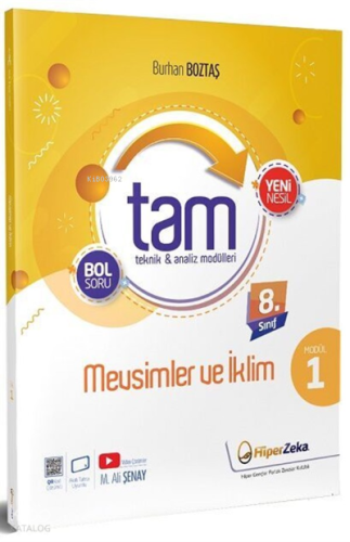 8. Sınıf TAM Fen Bilimleri 1 | Mevsimler ve İklim