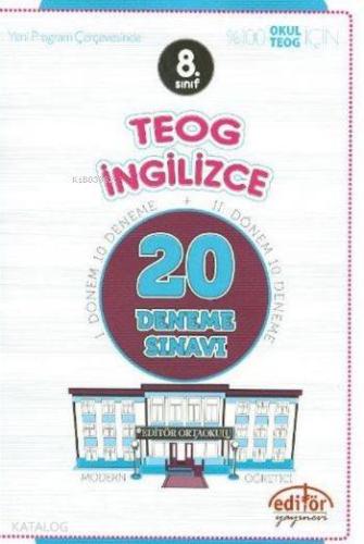 8. Sınıf TEOG İngilizce 20 Deneme Sınavı