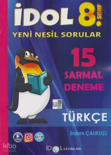 8. Sınıf Türkçe 15 Sarmal Deneme İdol Yayınları