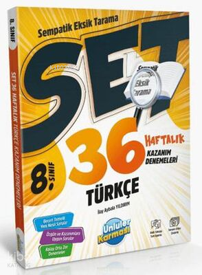 8. Sınıf Türkçe 36 Haftalık Kazanım Denemeleri