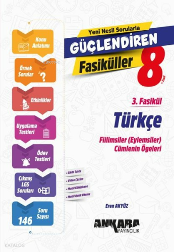 8. Sınıf Türkçe Güçlendiren 3. Fasikül Ankara Yayıncılık