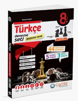 8. Sınıf Türkçe Kazanım Sıralı Deneme Seti